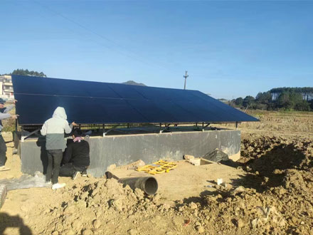 新能源人民路街道污水处理设备